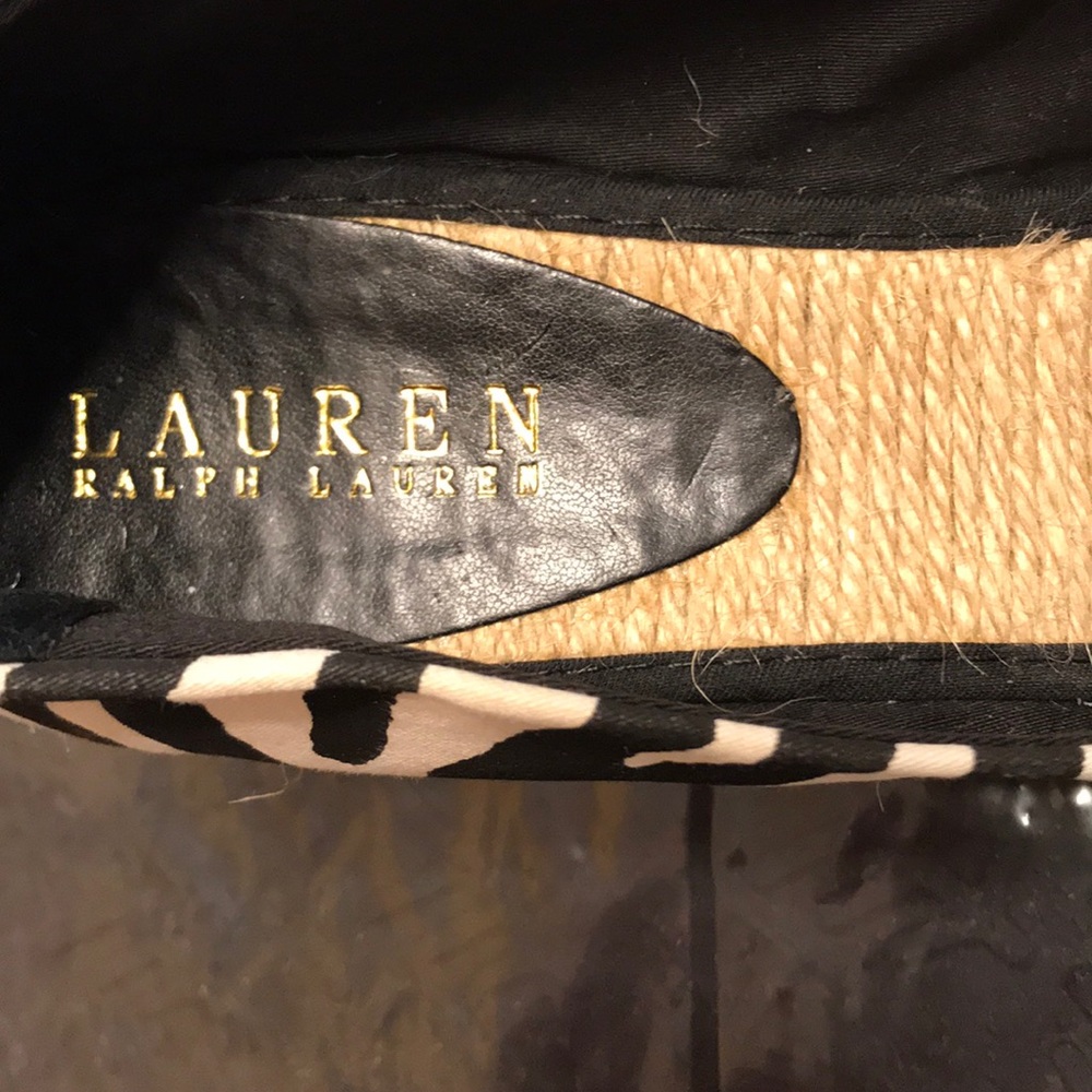 Lauren Ralph Lauren espadrilles size 8.5B - Picture 3 of 4
